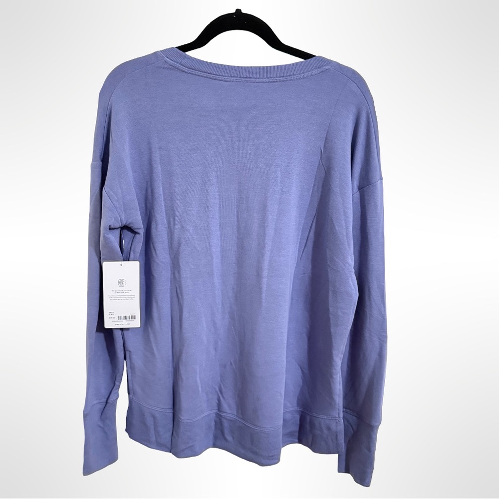 Athleta Women's Lavender Sweatshirt - Picture 2 of 6